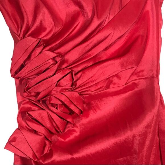 Jessica McClintock For Gunne Sax Vintage Prom Mini Dress Pink - Picture 4 of 7